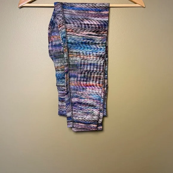 Lululemon Wunder Train High-Rise Tight 25" Digital Oasis White Multi Size - Picture 7 of 10